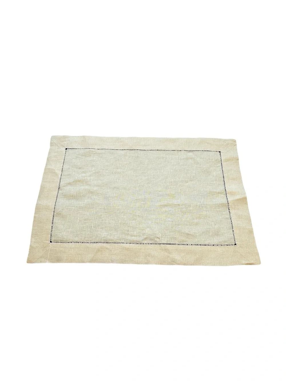 Sferra Bros Pure Linen Placemats Set Quiet Luxury Minimalist Classic Casual
